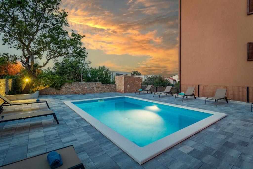 Cesare Apartment, With Swimming Pool And Sea View Ližnjan 外观 照片
