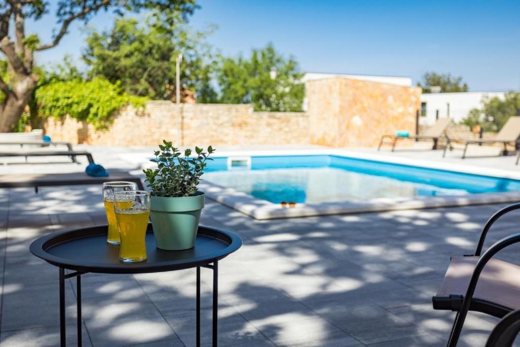 Cesare Apartment, With Swimming Pool And Sea View Ližnjan 外观 照片
