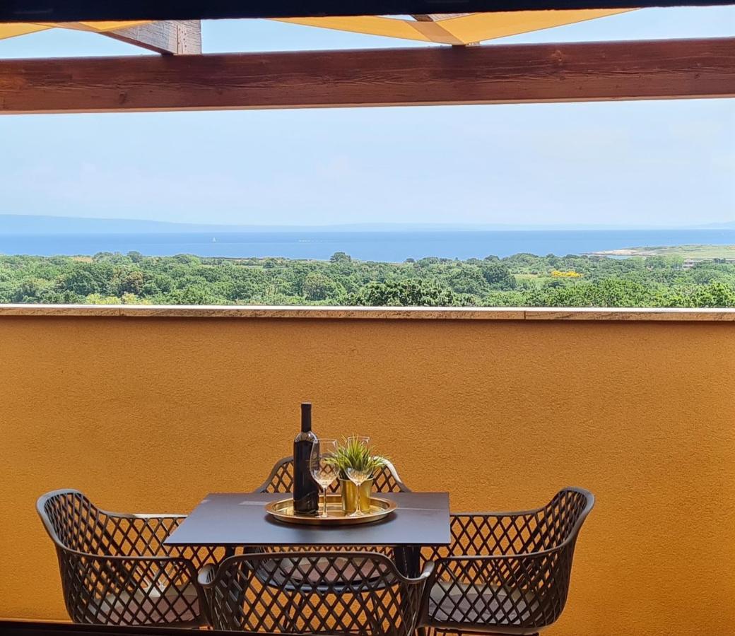 Cesare Apartment, With Swimming Pool And Sea View Ližnjan 外观 照片